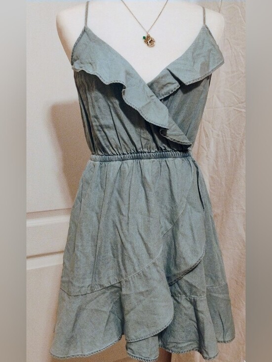 Express Dresses & Skirts - Express Denim Summer Mini